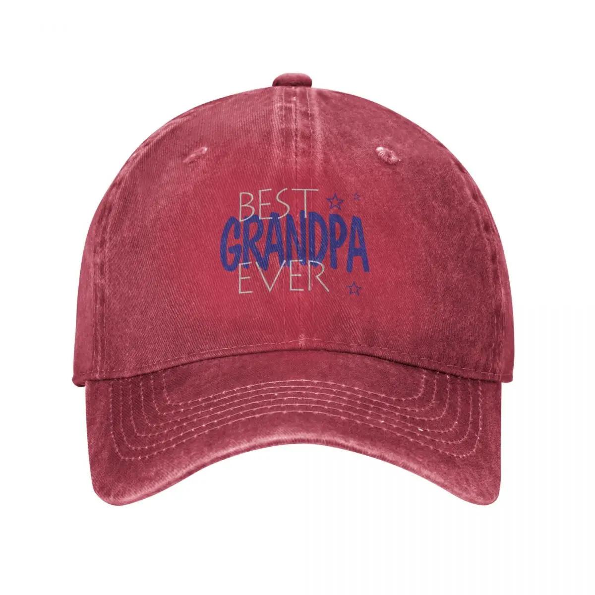 Best Grandpa Ever Baseball Cap fashionable Unique hats New In Hat Anime Hat Unisexs Tennis Womens
