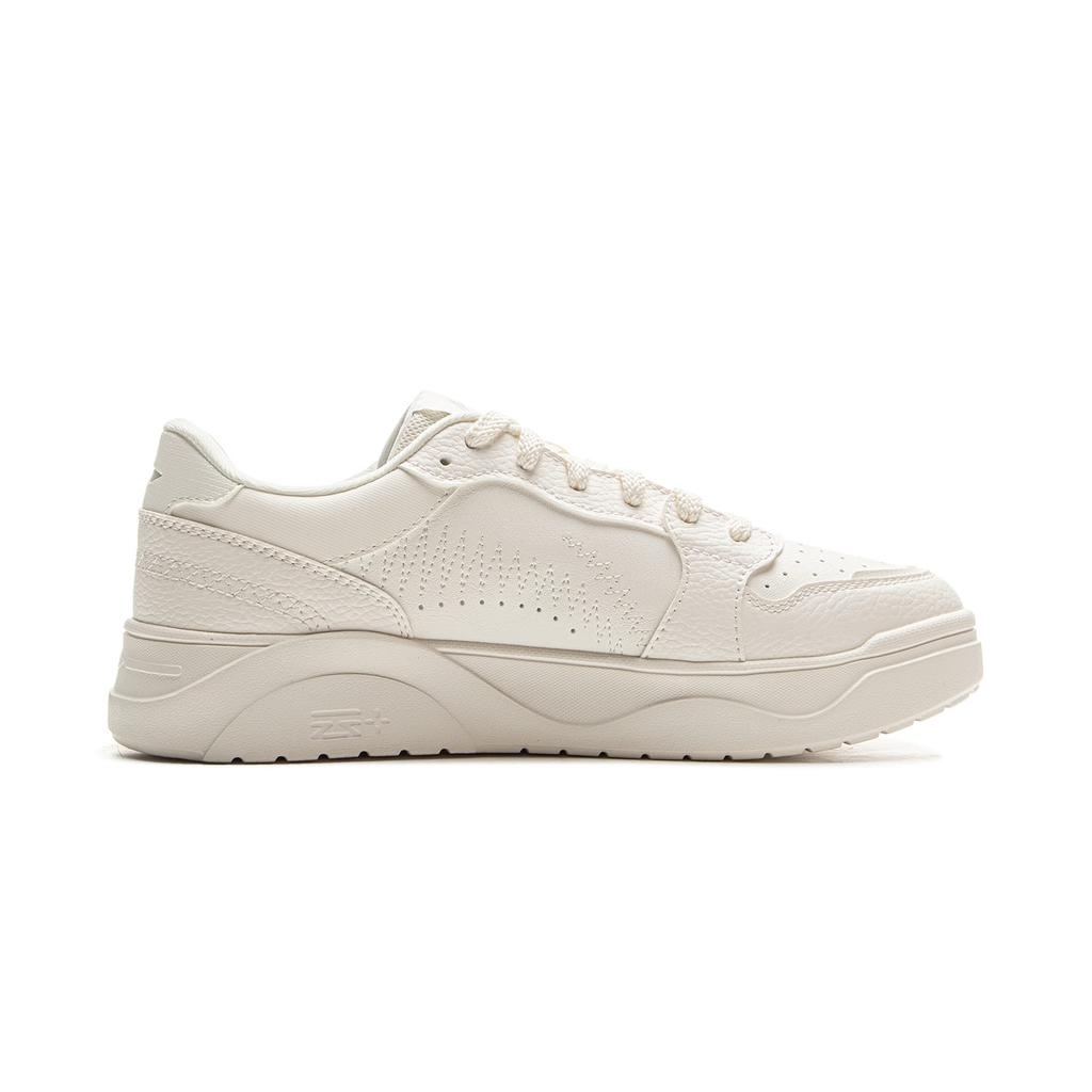 Li Ning Fresh Look Deckung Rutschfest Abriebfest Leicht Niedrig geschnittene Skateboard-Schuhe Herren Nebelweiß AGCV179-1