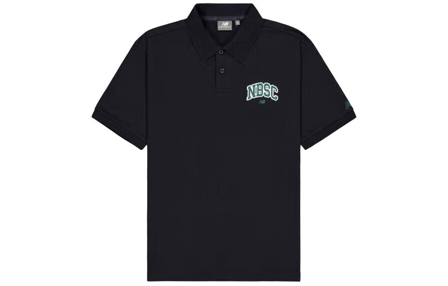 New Balance Polo Shirt Men s Black NFE22011-BK S