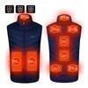 Newly Upgraded  Control 9 Heating Vest Constant Temperature Intelligent Electric Heating Vest