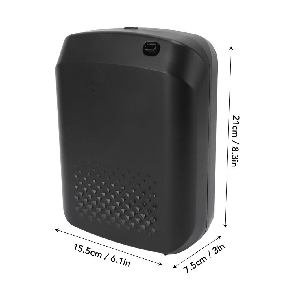 400ml Smart Bluetooth Fragrance Machine Electric Aroma Essential Oil Diffuser for Home Hotel 100‑240V Black US Plug