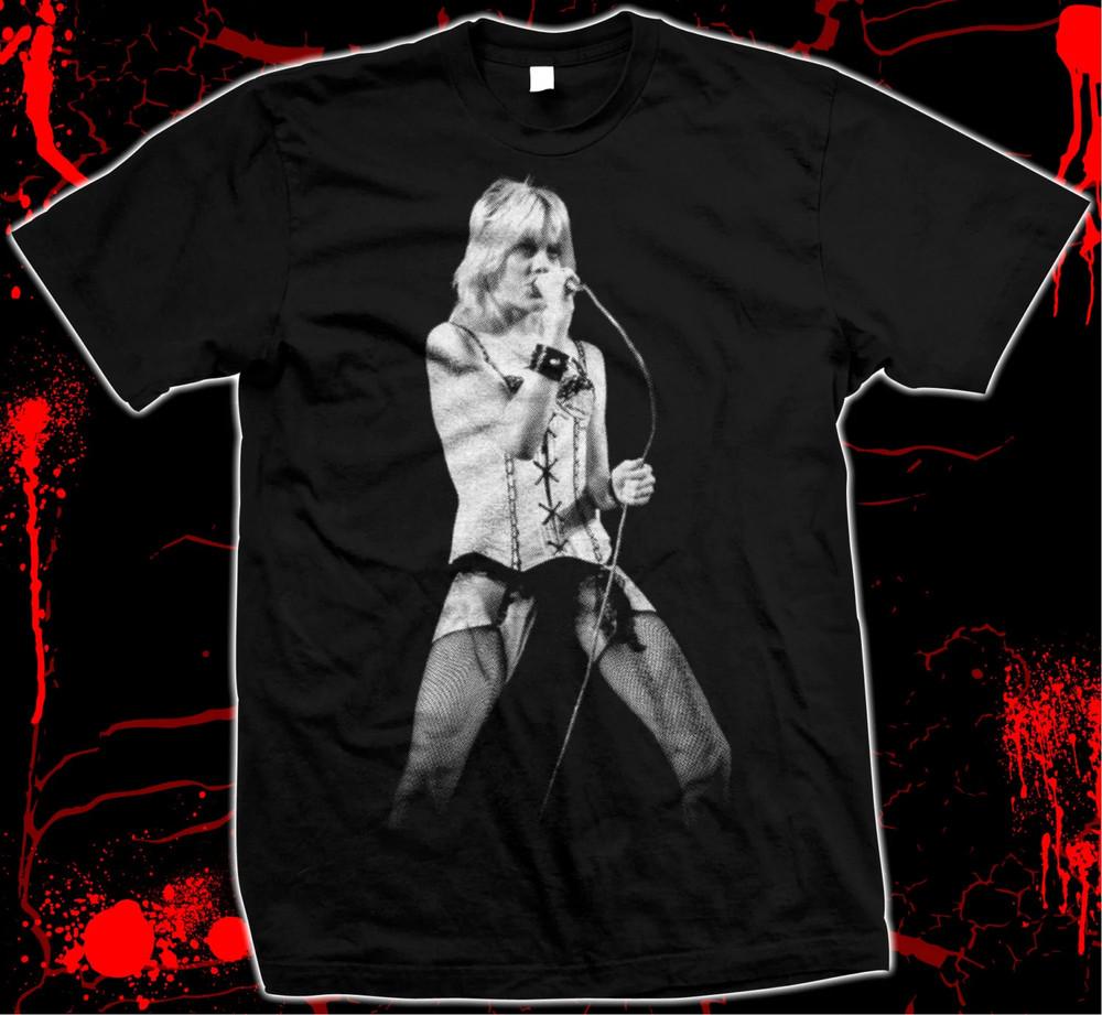 

Cherie Currie the Runaways Shirt Black All Size S-4XL EE1560 Unisex T-Shirt S