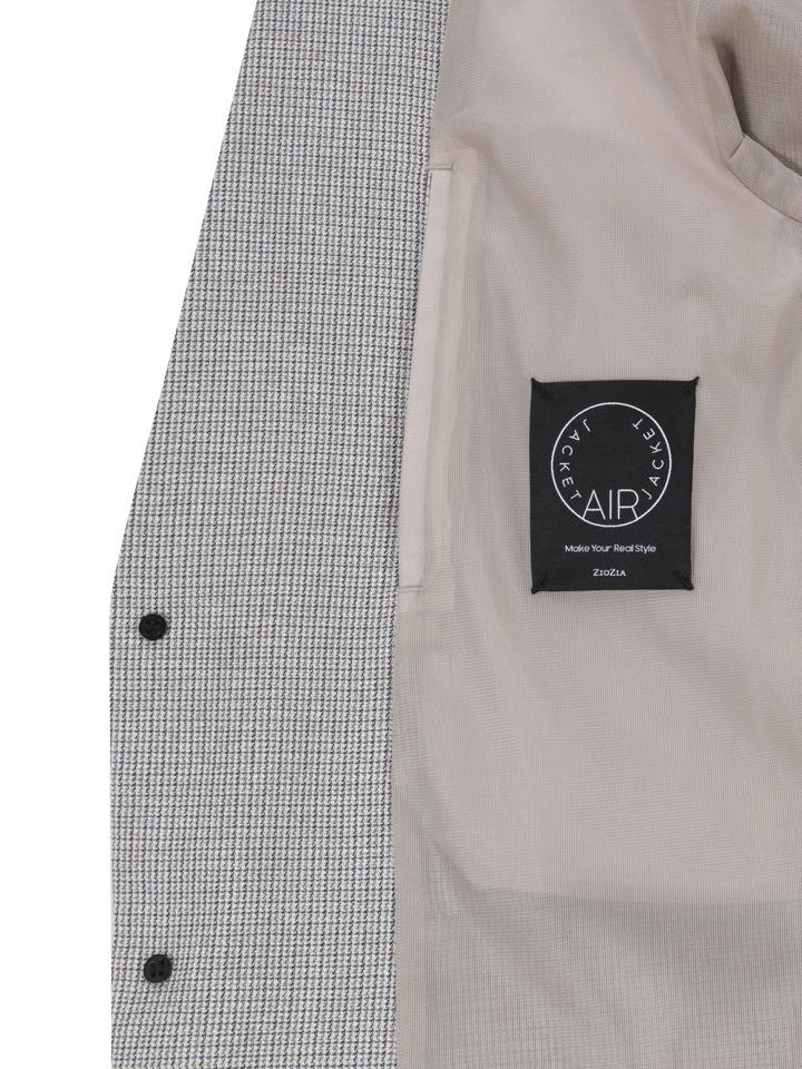 Ziozia Men'S Linen Blend Air Pattern Jacket_Aaf3Kg1102Be