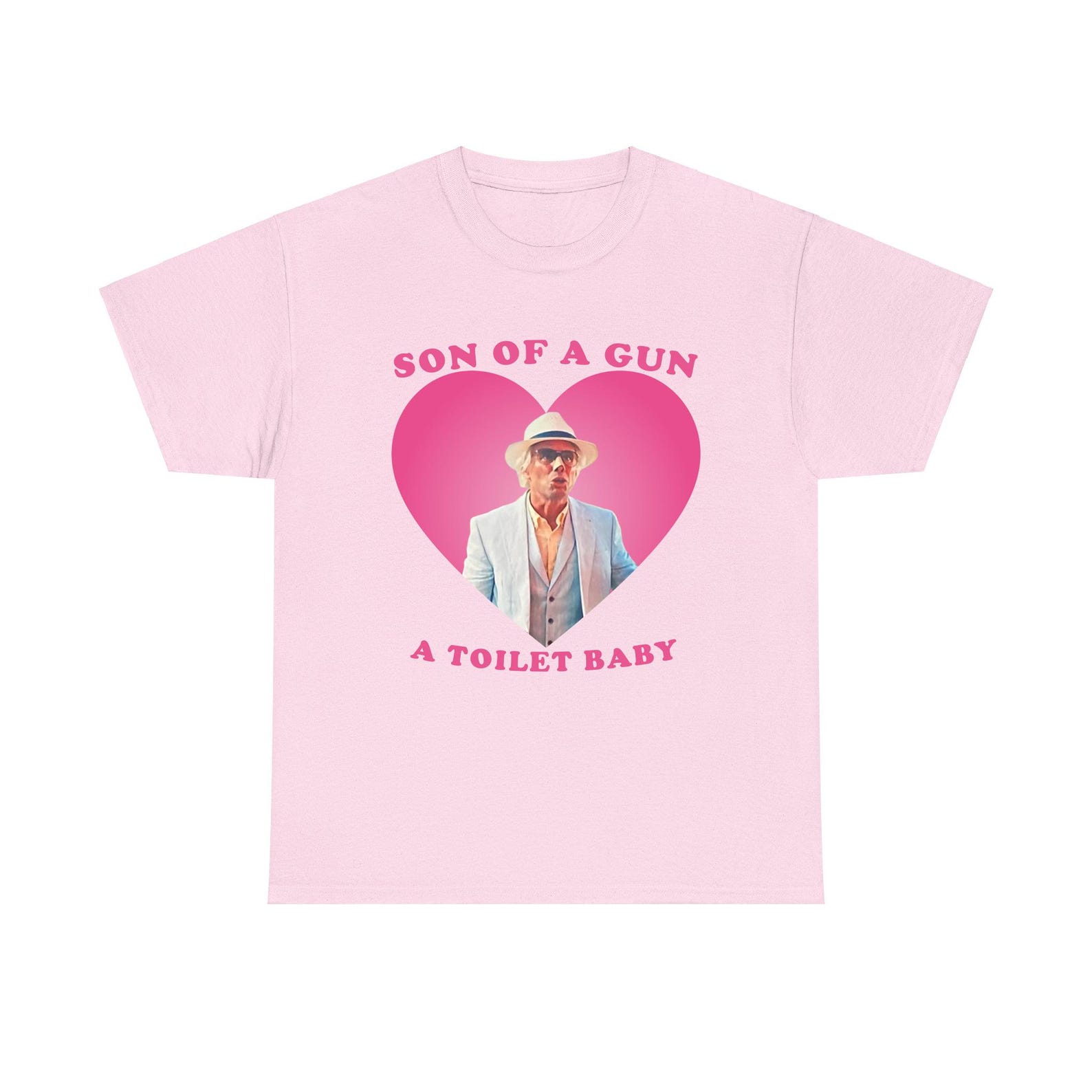 Walton Goggins Uncle Baby Billy Freeman Son of gun a toilet baby hearT-Shirt 4XL
