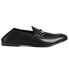 Gucci Brixton Leather Casual Shoes Men's Black 407314 DLC00 1000