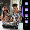 Non-Toxic Kid Dj Mixer With Microphone Electronic Piano Keyboard Bluetooth Dj Turntable Controller Musical Instrument Kid Christmas Gift