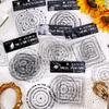 Time Capsule PET Sticker Pack: Rotating Archive Series for Journals, DIY & Decor.