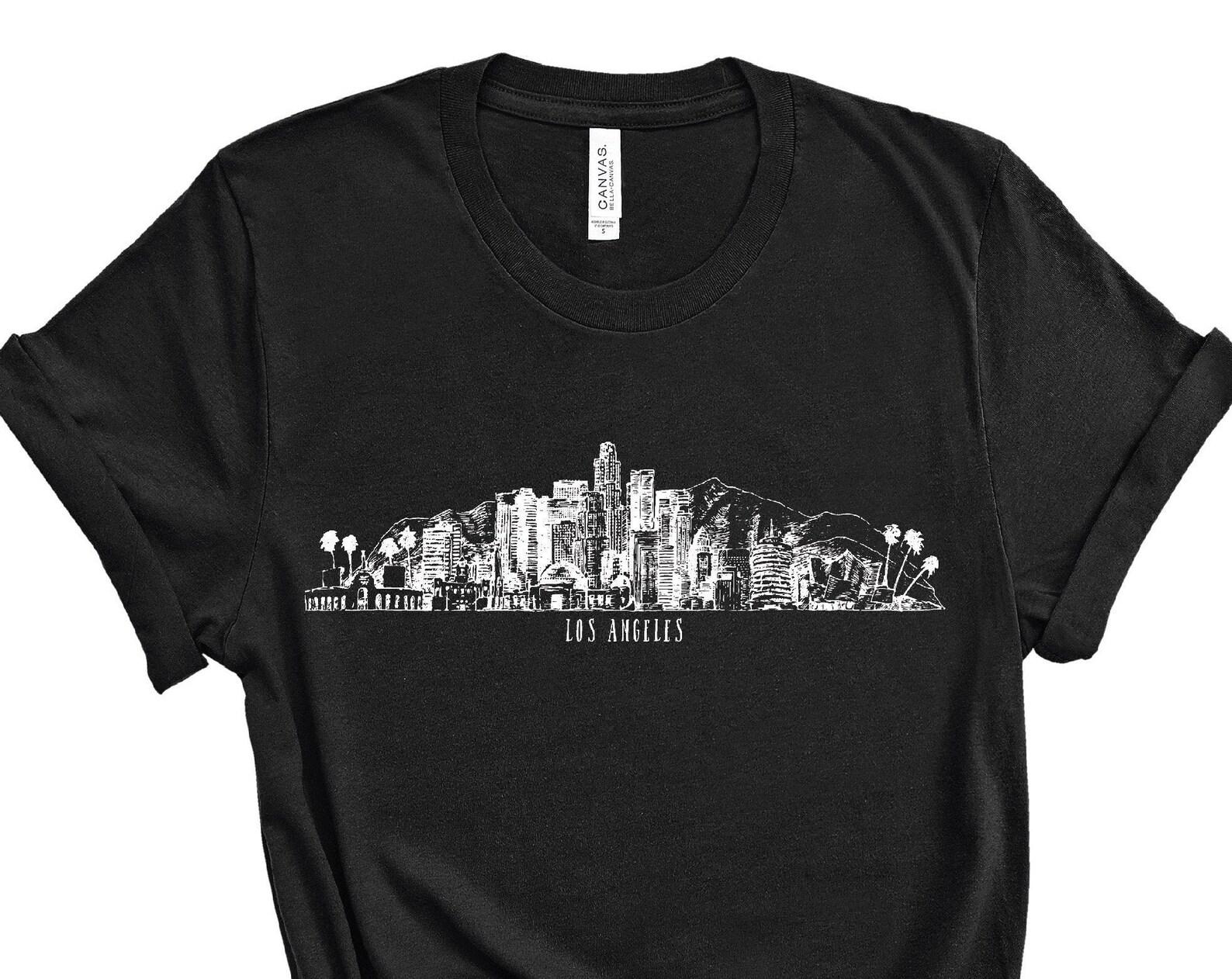 Los Angeles T Shirt, LA shirt, Los Angeles Shirt, Skyline, Vintage California, Tumblr Shirt, California Shirt, CALI, Graphic Tees, UNISEX XL