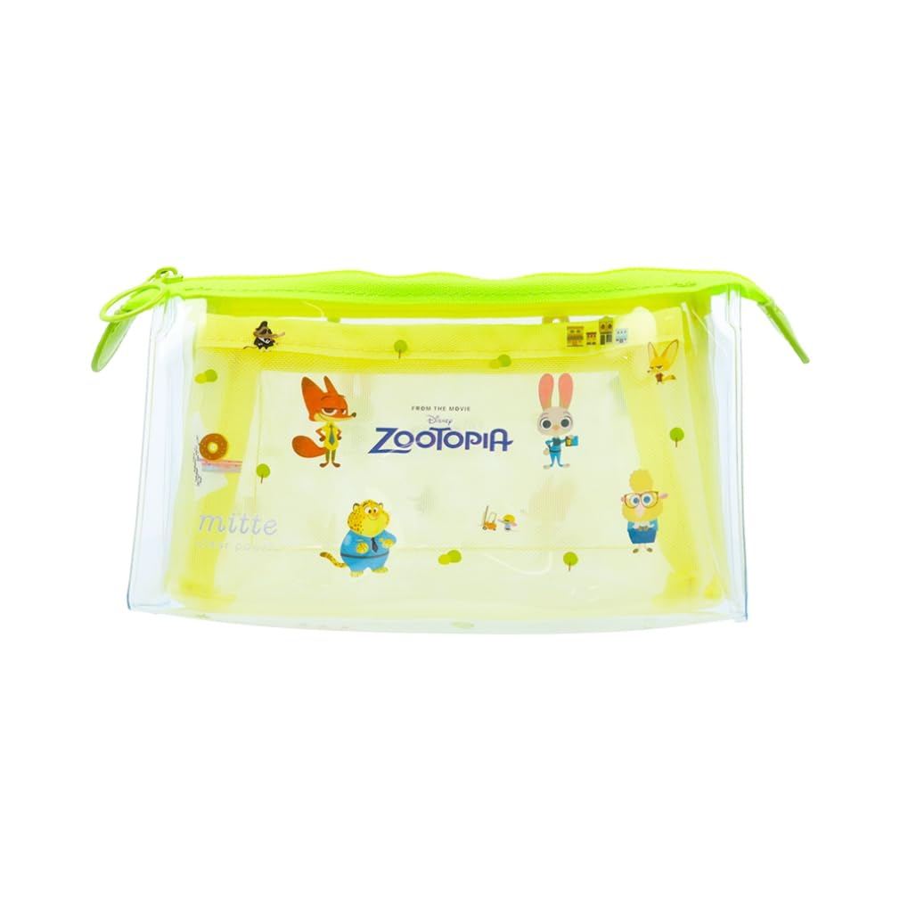 

Stationery Disney Pouch Clear Mitte Zootopia S2332663 Sun-Star