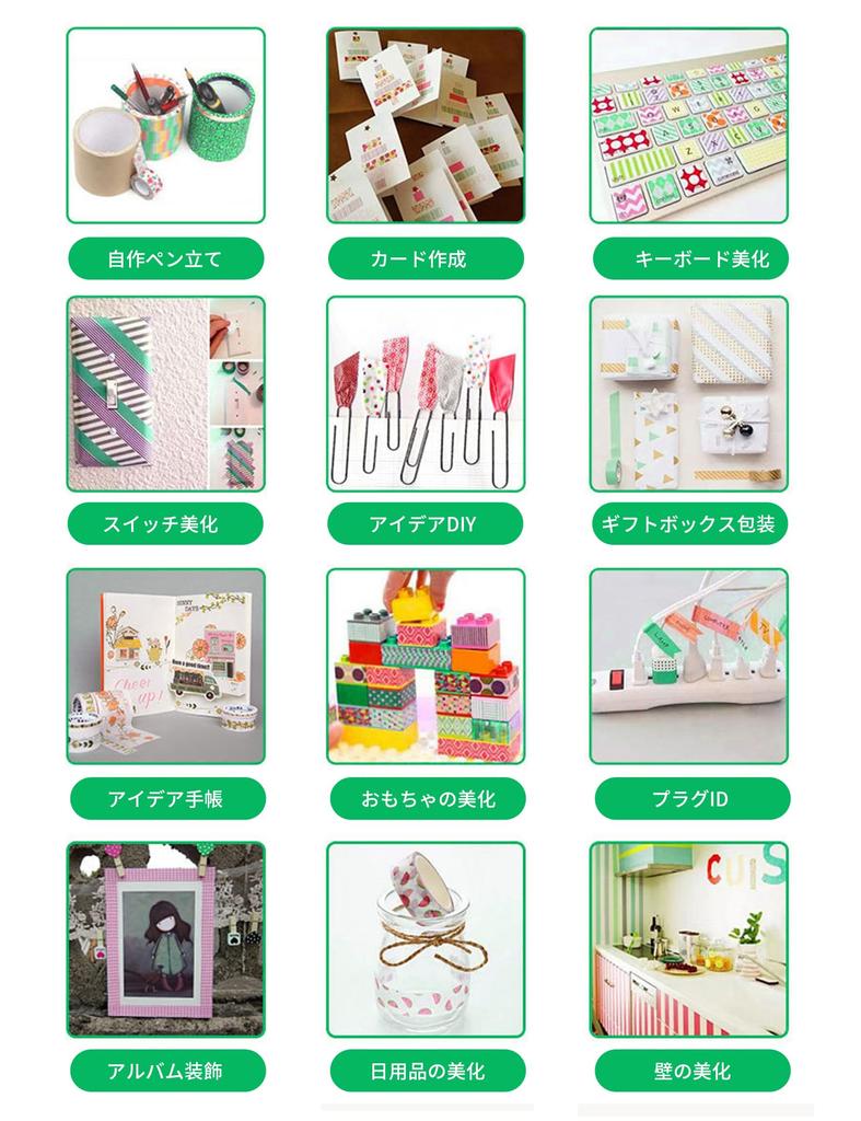 Holographic Decorative DIY 15mm X 5M Tape, 8-Color Set, Self-Adhesive, Sparkly, Tape, Wrapping, Sticker,