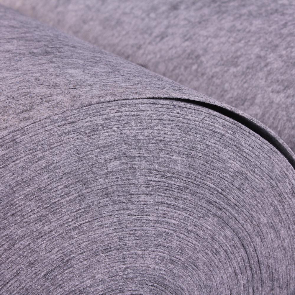 Smoke Gray Ash Exhibition Carpet - Disposable, Thickened, Wear-Resistant, and Plain