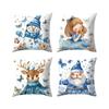Christmas Pillowcase Office Seat Cushion Home Bedside Pillowcase