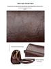 Autumn Women's Vegetable Tanned Leather Textured Crossbody Bag - Fashionable, Versatile, Retro Design In Multiple Colors.
