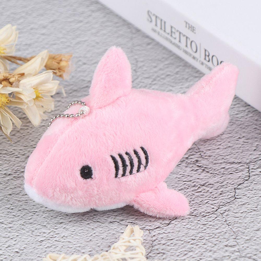 Size 12Cm Key Chain Ocean Animal Plush Toy , Mini Key Gift Dolls Gift Shark Plush Stuffed Toy Doll Small Plush Toy
