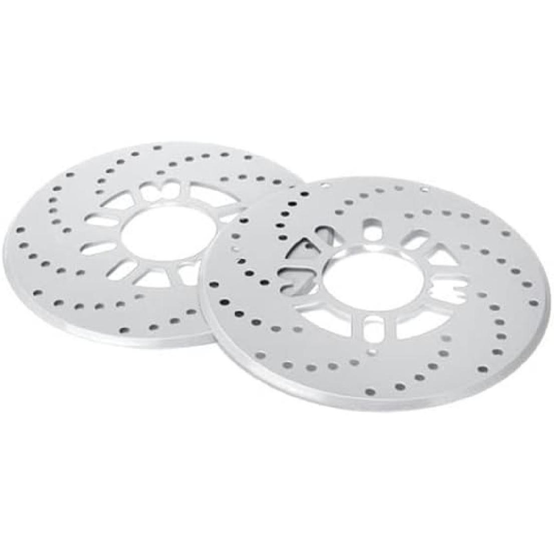 2Pcs Disc Brake Rotor Cover Drum Brake Decorative Aluminum Brake Cover Dust-Proof for Auto Rear Wheel Tools