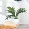 Desktop Ornaments Green Foliage Artificial Plants Bonsai Simulation Flowers Potted Fake Greenery