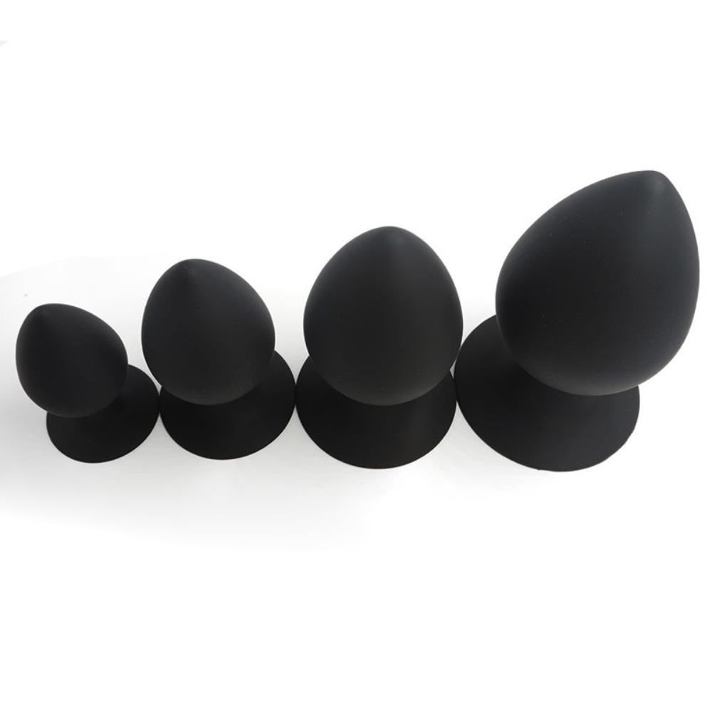 New S/M/L/XL Flower Bud Soft Silicone Anal Plug Suction Cup Big Butt Plug Prostate Stimulation Anal Massager Sex Toys for Women