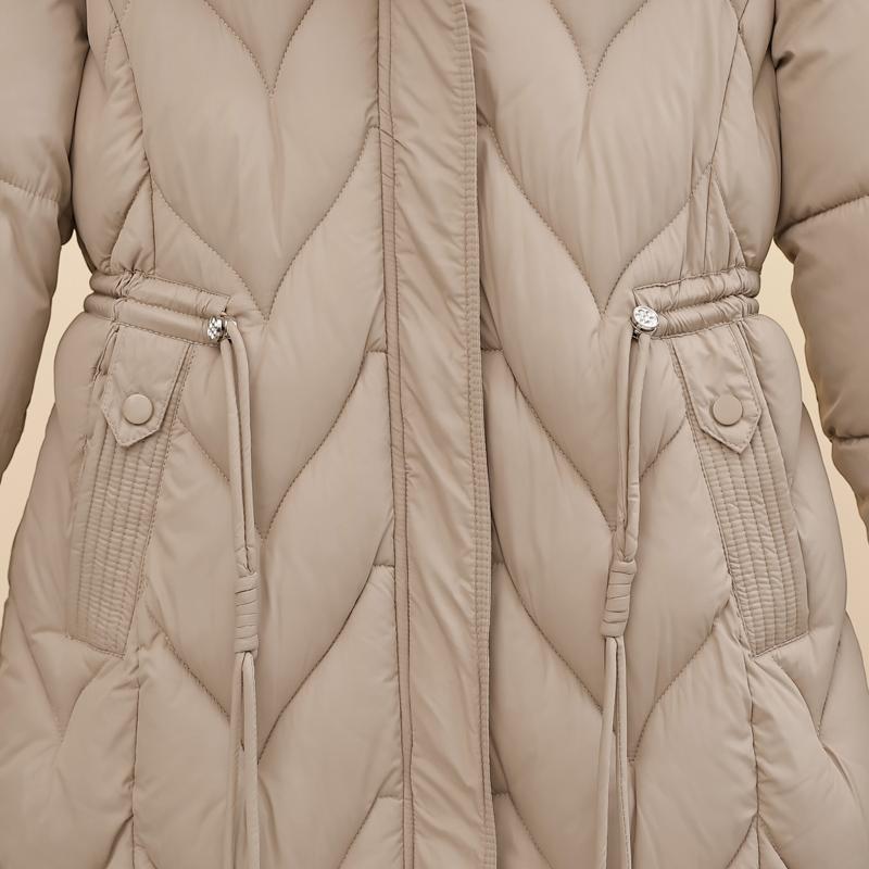 Fashion Winter Woman Coats Hooded Faux Fur Collar Thick Warm Plus Size Long Parkas Loose Women's Jackets