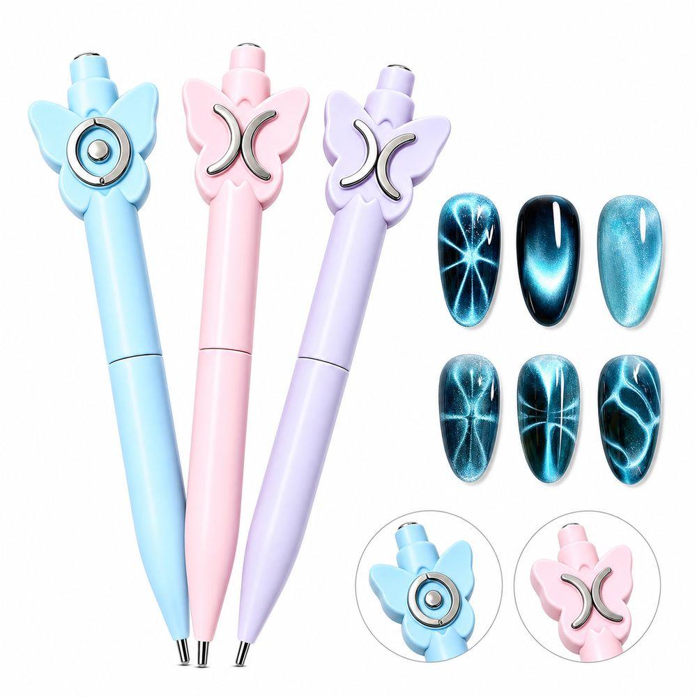 Multifunctional Magnets Cat Eye Magnetic Wand Magnetic Nail Polish Wand Gel Polish Nail Art