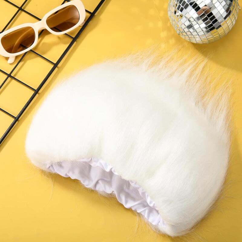 Troll Wig Synthetic Hair Wig Colorful Fluffy Pointed Funny Party Wig Tall Hair Headpiece for Halloween Carnival Cosplay Props