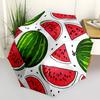 1pc Watermelon Slices Automatic Open/Close Umbrella - Portable Collapsible Umbrella with 8-Rib Stability, Fashion Lovers yy251017194