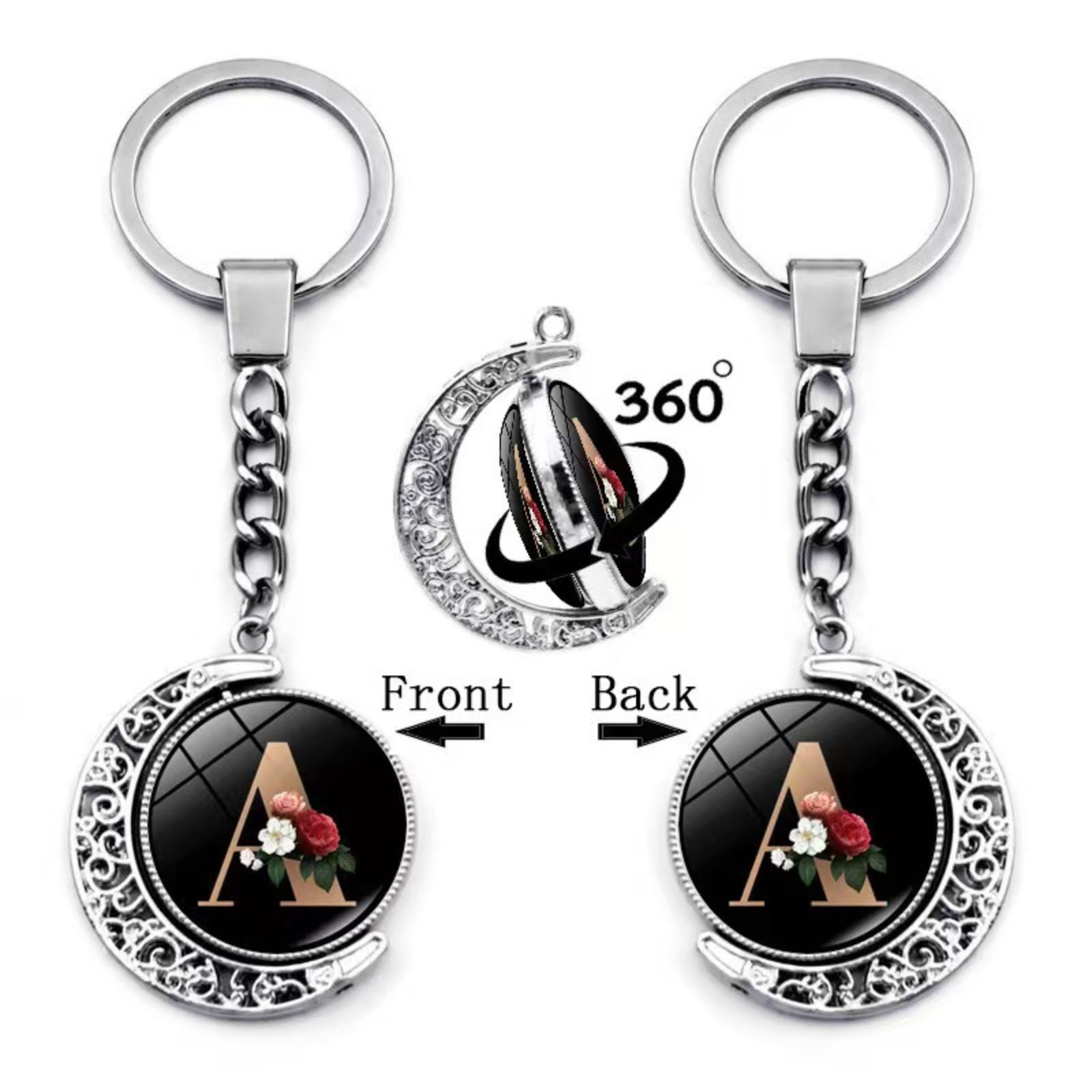 

26 English Alphabet Keychain One Size