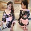 Erotic Japanese Kimono Lingerie Set for Women - Temptation Miss Student Performance Costume