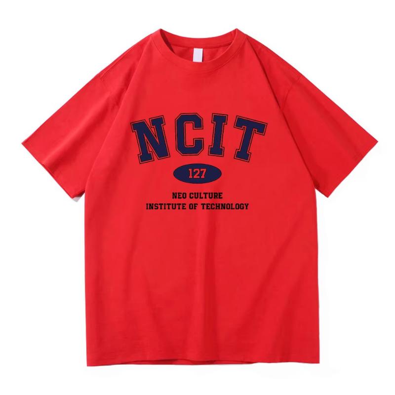 NCT 127 T Shirt Fashion Women Harajuku Aesthetic Streetwear Classic T-Shirt Unisex High Quality Vintage Daily Cotton Tees Shirts