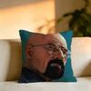 TV Drama BBreakingg Bad Square DoubleSided printed Pillow Case Bedroom Bedside Pillow Sofa Cushion Cover