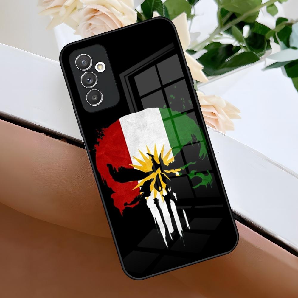 Kurdistan Flag Phone Case for Samsung A15 A25 A35 A55 A14 A24 A34 A54 A13 A23 A33 A53 A12 A22 A32 A52 A11 A05 Cover