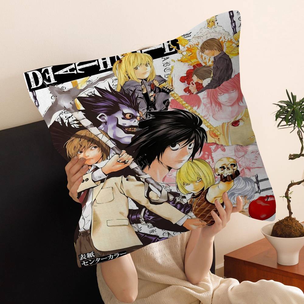 Anime D-Death Note Lucky Dragon Pillow Cover Sofa Cushion Cover Home Room Decoration Children Gift