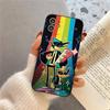 R-regular Cartoon Show Phone Case For IPhone 17 Air 16 15 14 13 Pro Max 11 12 Black Silicone Cover