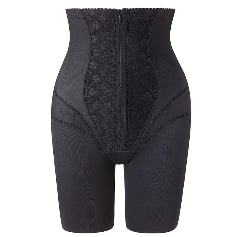 

Женские трусы-боксеры с высокой талией на молнии - Черные, Бесшовные, Кружевная отделка, Моделирующие трусы|Бесшовное нижнее белье|Трусы с застежкой-молнией XXL