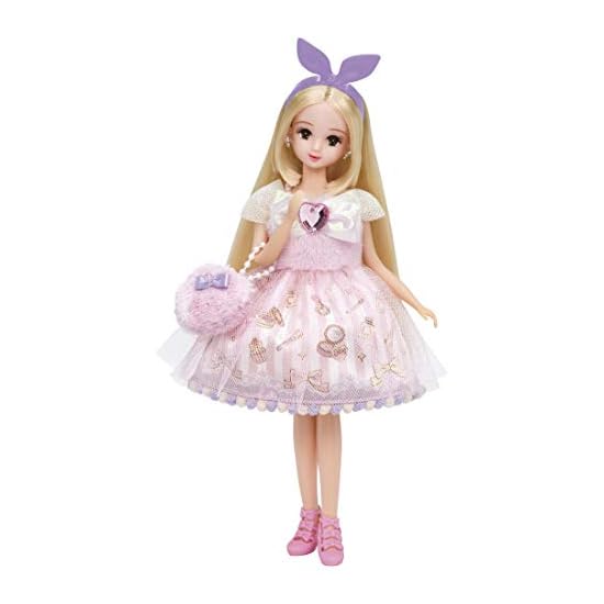 TAKARA TOMY Licca-chan Dress Yumeiro Dress Set Make Happy, Dress-up Doll, Pretend Play, Toy, Ages 3