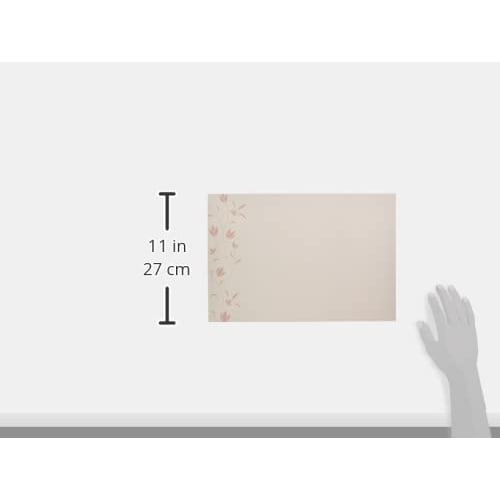 Nagao Floral Placemats, 26x38cm, Set of 100, Made in Japan, 31047