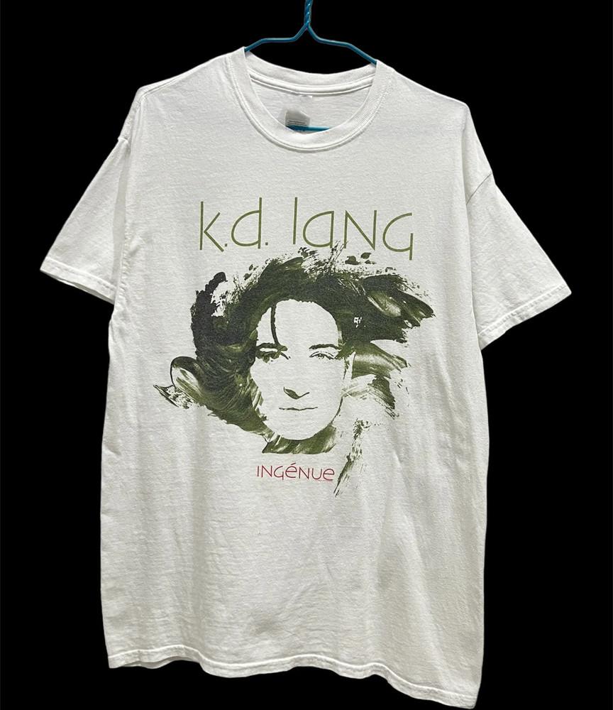 

KD Lang Ingenue T-Shirt White Unisex Tee All Size S To 5XL BO412 Unisex T-Shirt XL