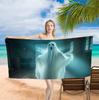 Halloween ghost horror background single-sided printing Beach Towel Home Decoration Bath Towel 75x150cm Bathroom