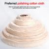Langlebige 2-12 Zoll Räder Polierrad Baumwollflusen Tuch Weißes Polierrad Poliertuch Rad Schmuckwerkzeuge