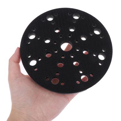 1 Adet 6 İnç 150 Mm 49 Delikli Yumuşak Sünger Arayüz Pedi Zımpara Pedleri Kanca Döngülü Zımpara Diskleri Zımpara Destek Pedleri Tampon