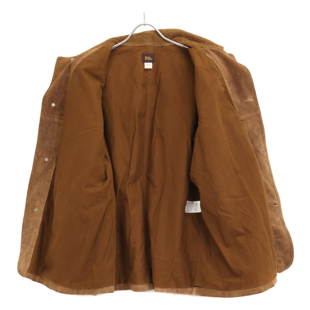 RRL [Domestically Authorized] USED TESLIN Roughout Suede Jacket M BrownUsed