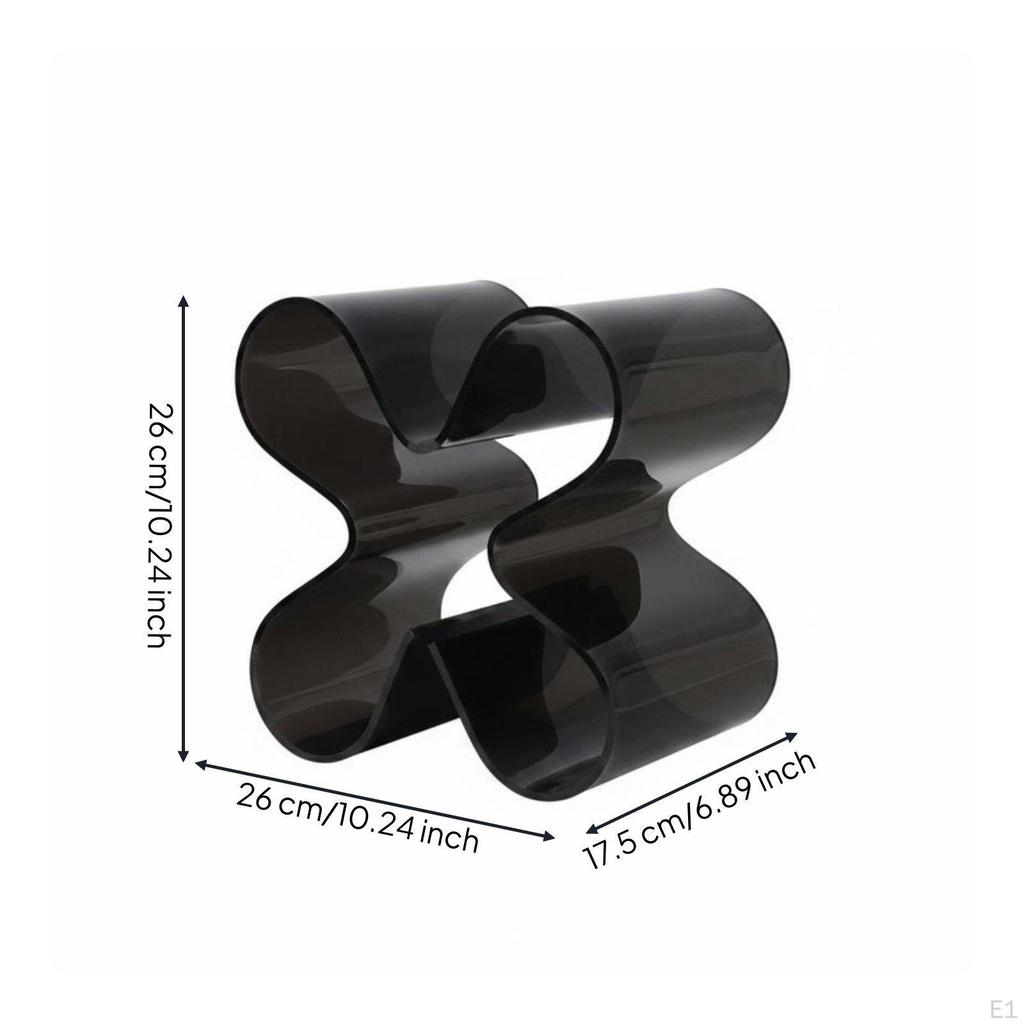 Tabletop Beverage Display Rack Modern Minimal design Countertop Stand Decorative