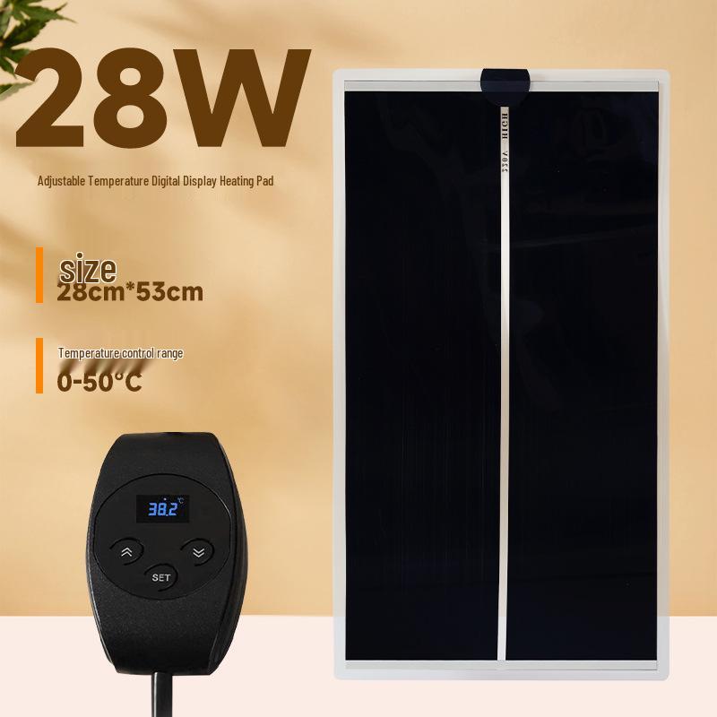 Adjustable Reptile Heating Pad for Frogs, Lizards, Geckos, Turtles & Fish Tanks