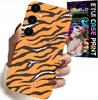 Etui Do Samsung Galaxy A16 4/5G - Plecki W Tygrysie Paski Pokrowiec +Szkło