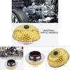 Auto Lufteinlass Einlass Filter Reiniger Pilz Schaum Gaze High Flow Universal(Gelb)