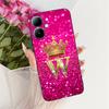 For Infinix Smart 20 4G Case Crown Letters Soft Silicone Phone Cases For Infinix Smart20 X6840 X6840B  Protection Back Cover