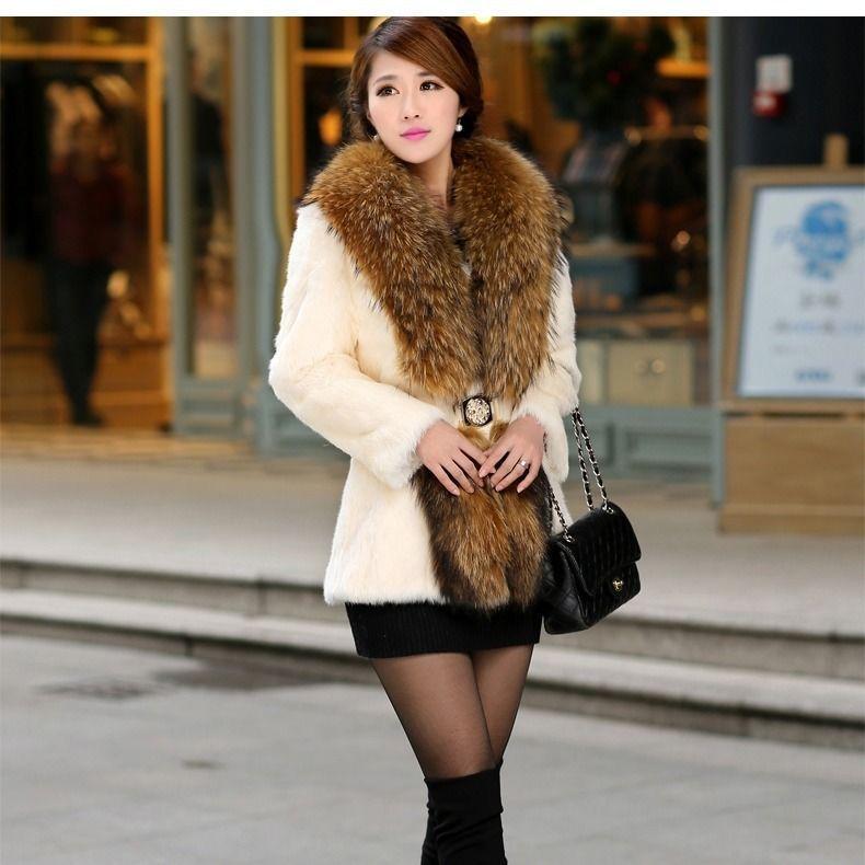 

Новое осенне-зимнее пальто средней длины из искусственного меха, женское пальто с воротником из искусственного лисьего меха, имитация норки, приталенное, материнское платье 5XL