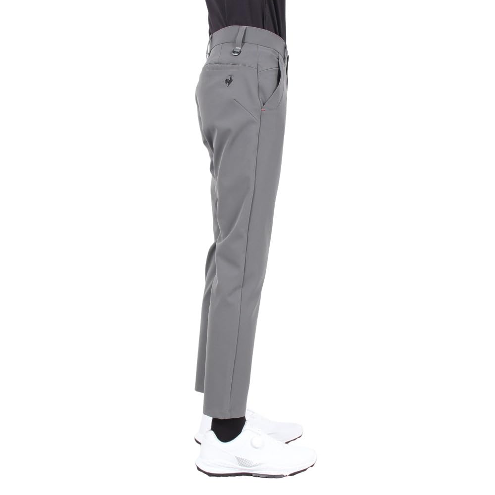 Coq Sportif Golf Pants water light rain fleshy golf LG4FLP54M GY00 [Le Golf] [Stretch Forcer] Quarter-length, repellent, compatible, windproof, Men's
