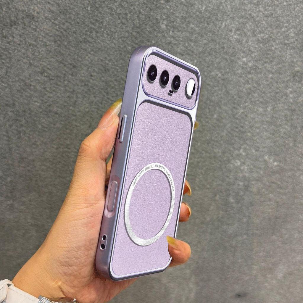 Upgraded Big Lens Protection Case for Realme 16 5G Luxury Leather Casing with Magnetic Ring