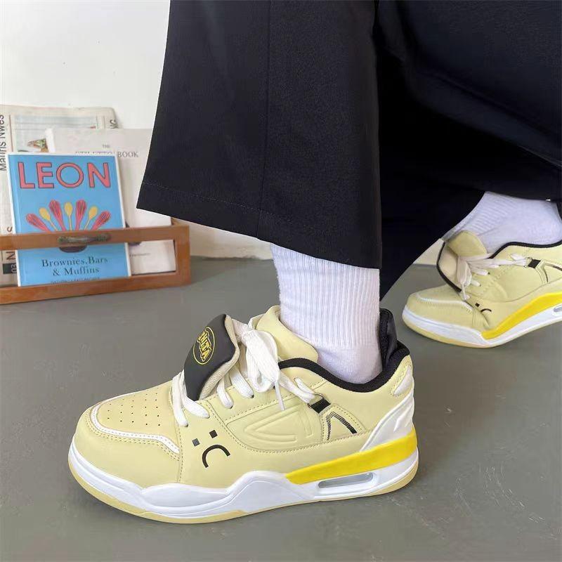 

МОДНАЯ ОБУВЬ, мужские дышащие спортивные кроссовки, спортивные кроссовки для бега, уличные женские теннисные кроссовки для тренажерного зала 35 жёлтый