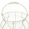 Egg Collecting Basket Vintage Woven Wire Organizer With Handle Counter Egg Holder For Kitchen Picnic Farmhouse Harvest Easter